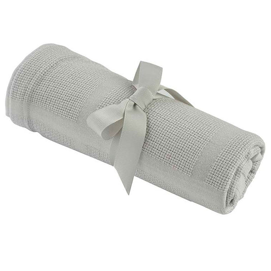 Kinder Valley Bamboo Cellular Blanket - Grey