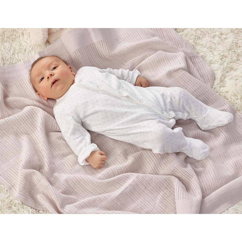 Kinder Valley Bamboo Cellular Blanket - Grey