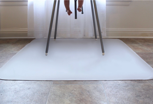 Waterproof Splash Mat - Light Grey