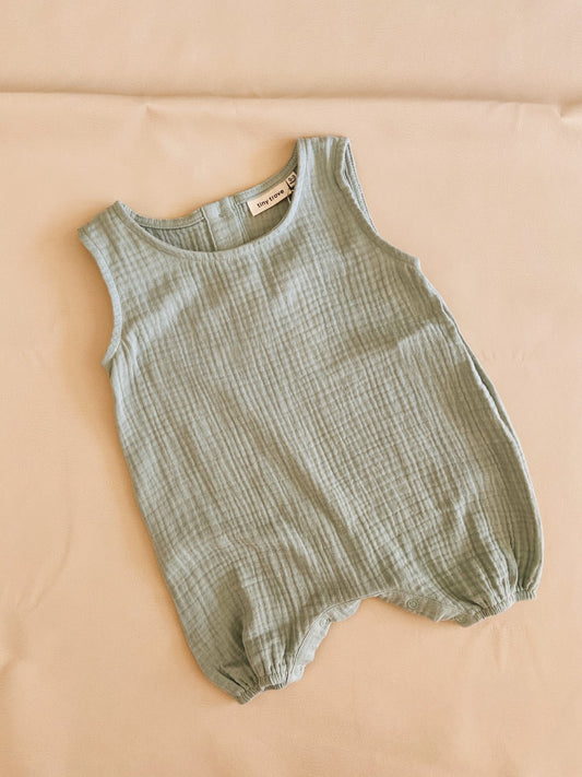 Tiny Trove Bowie Sleeveless Jumpsuit - Sage