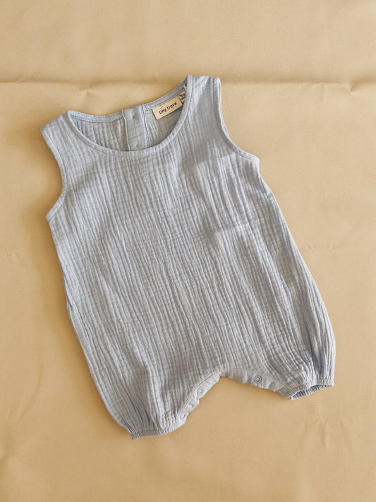 Tiny Trove Bowie Sleeveless Jumpsuit - Sky