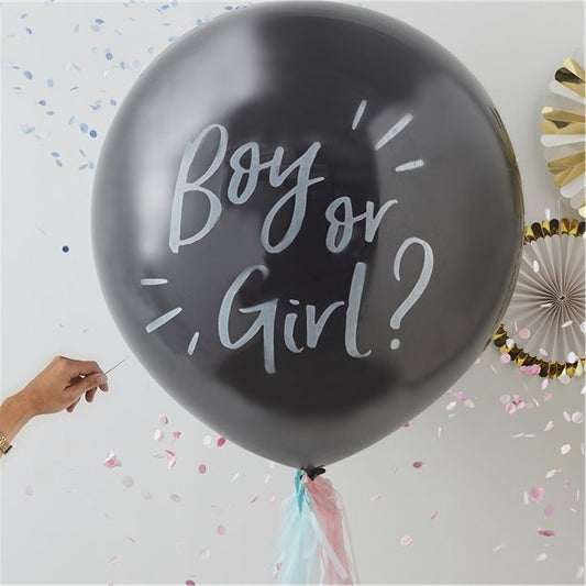 Boy or Girl Gender Reveal Balloon Kit