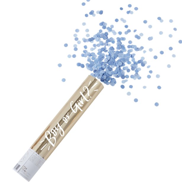 Gender Reveal Cannon Shooter - Blue