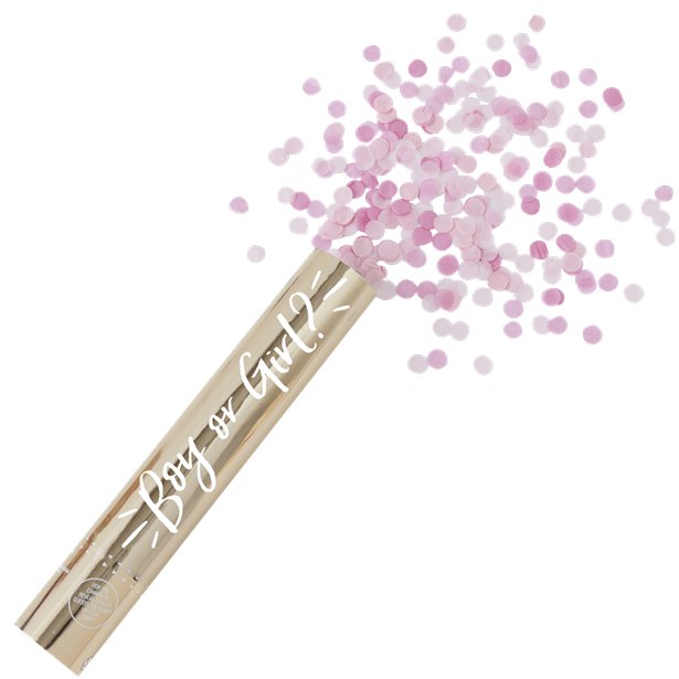 Gender Reveal Cannon Shooter - Pink