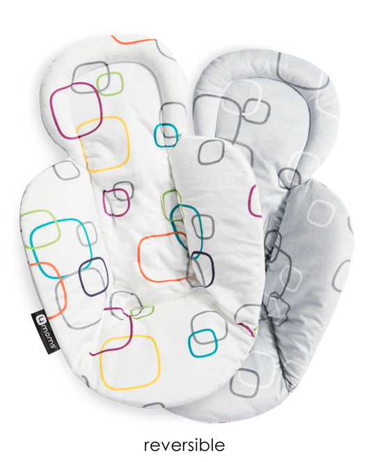 4Moms MamaRoo / Rockaroo Newborn Insert (Reversible) - White/Grey