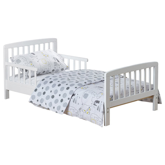 Kinder Valley 5Pc Toddler Bedding Set - Safari Friends Grey