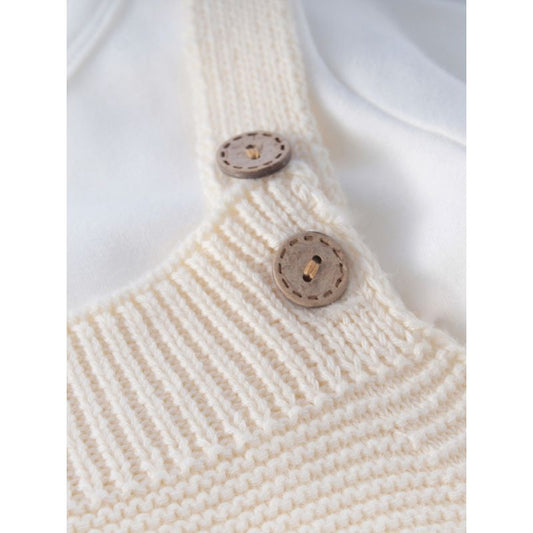Knitted Bodysuit - White