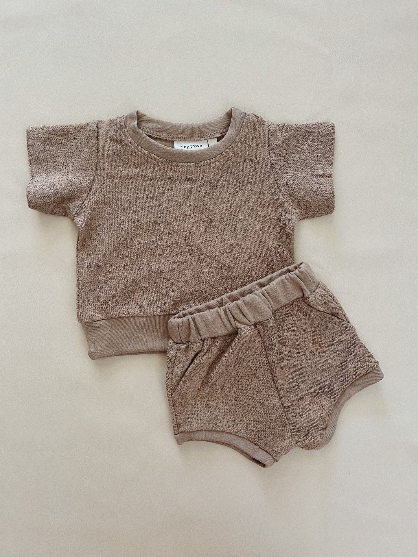 Tiny Trove Malibu Set - Latte