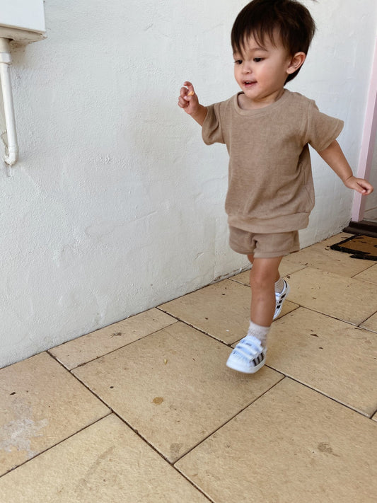 Tiny Trove Malibu Set - Latte