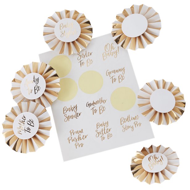 Baby Shower Badge Kit