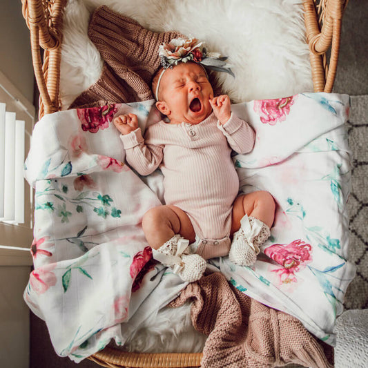 Organic Muslin Swaddle - Wanderlust