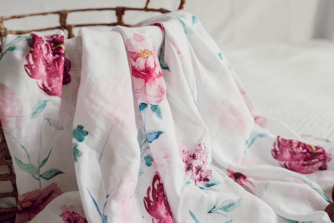 Organic Muslin Swaddle - Wanderlust