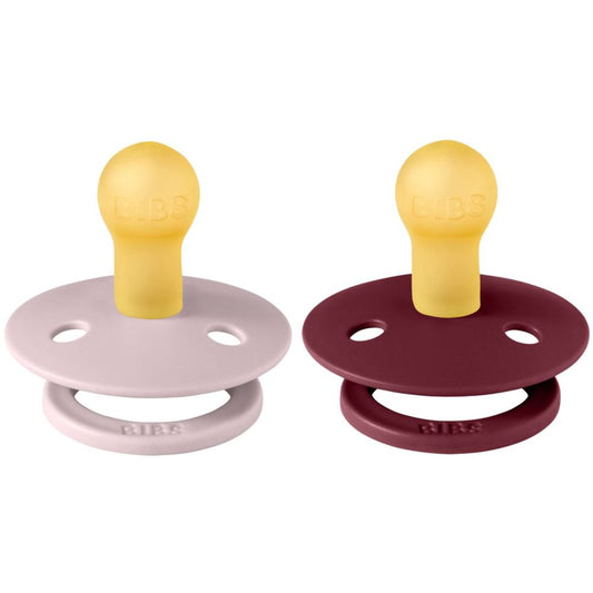 Bibs Pacifier 2pc - Pink Plum / Elderberry