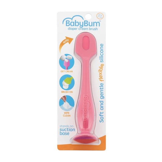 Bumco Baby Bum Diaper Cream Silicone Brush - Pink