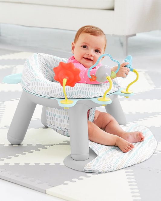 SkipHop Silver Lining Cloud 2-In-1 Activity Floor Seat
