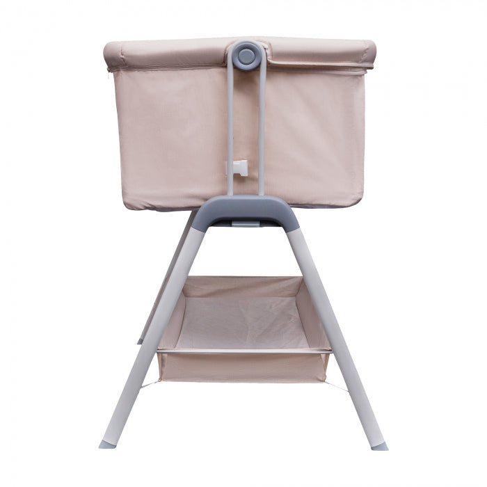 Kinder Valley Snoozie Bedside Crib - Soft Shell