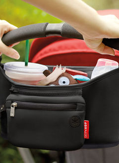 Skiphop Stroller Organizer - Black