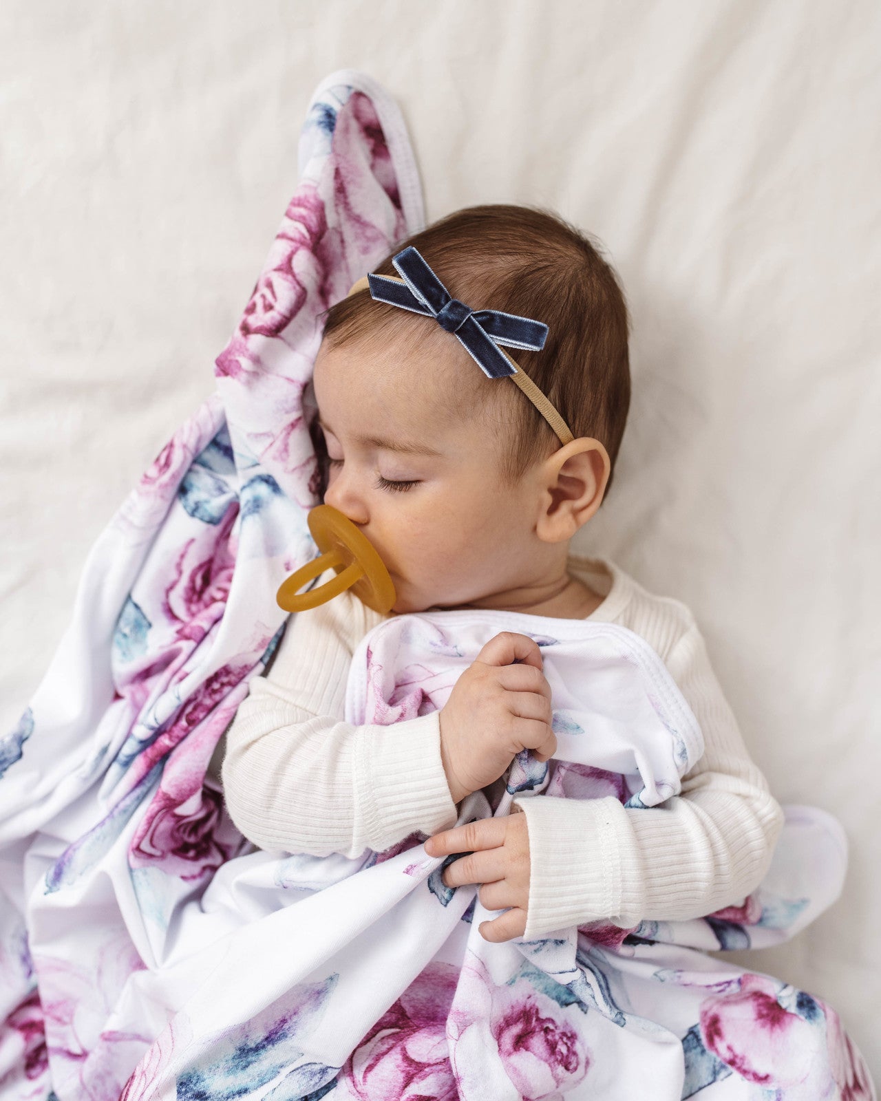 Velvet Bow - Moonlight Blue