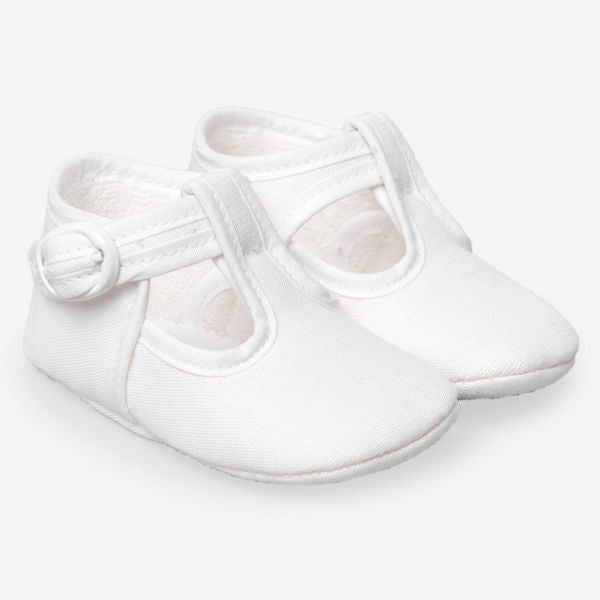 Paz Rodriguez 2-Piece (Romper, Shoes) Gift Set - Grey & White