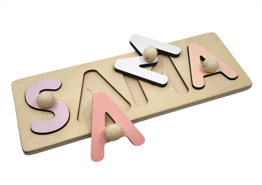 Wooden Name Puzzle - Sama