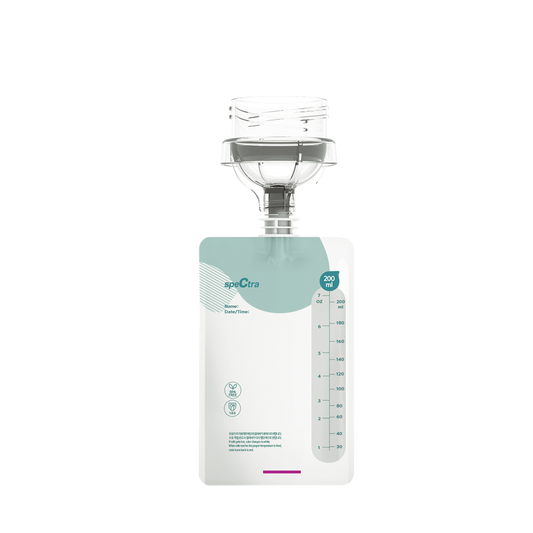 Spectra Easy Milk Storage Bags (with connector) - 10 Bags