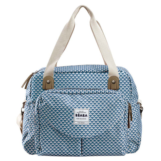 Beaba Geneve II Changing / Diaper Bag - Play Print Blue