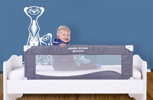 Childhome Do Not Disturb Bed Rail - 120cm - Grey