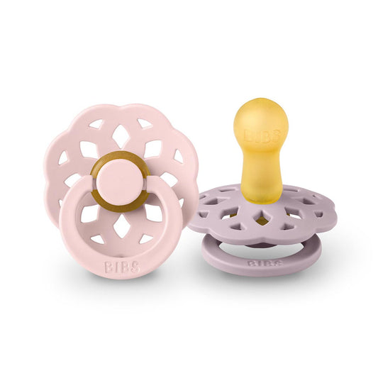Bibs Pacifier Boheme (2 Pack) - Blossom / Dusky Lilac