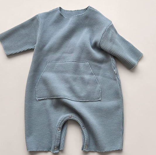 Peekaboo Bodysuit - Blue