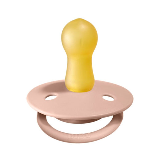 Bibs Pacifier De Lux 2 pcs - Woodchuck / Blush