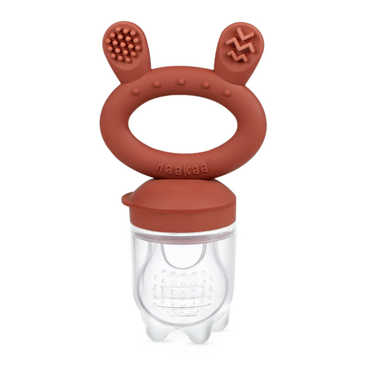 Haakaa Fresh Food Feeder and Cover Set - Copper