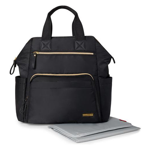 SkipHop Main Frame Diaper Backpack - Black