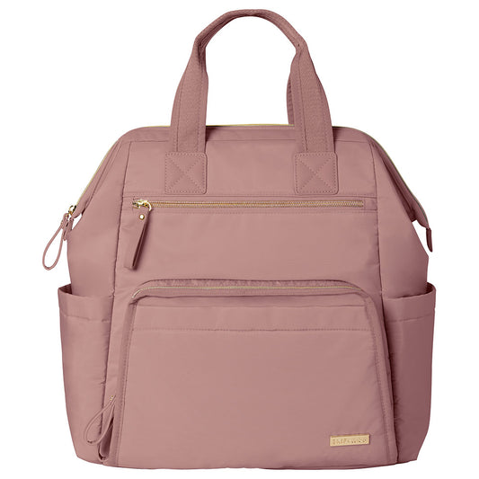 SkipHop Main Frame Diaper Backpack - Dusty Rose