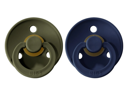 Bibs Colour Pacifier 2pc - Hunter Green / Deep Space