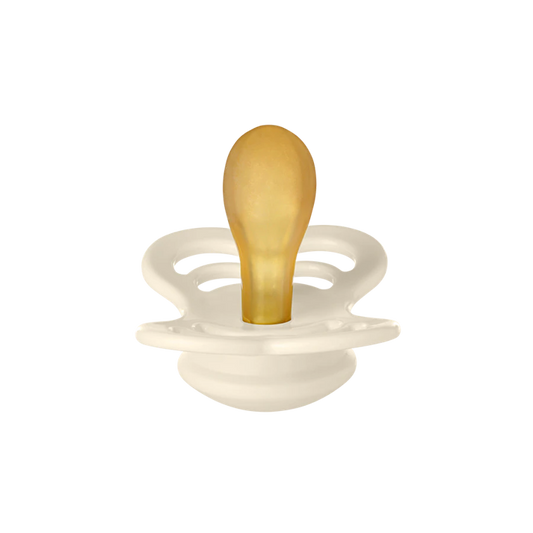 Bibs Pacifier Supreme (2pcs)- Ivory / Baby Pink