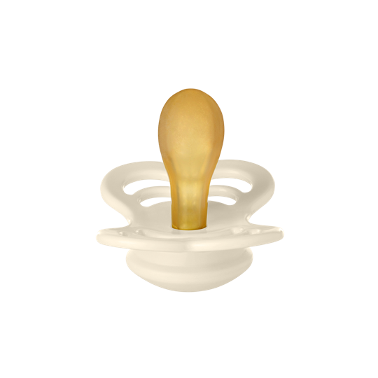 Bibs Pacifier Supreme (2pcs) - Ivory / Blush