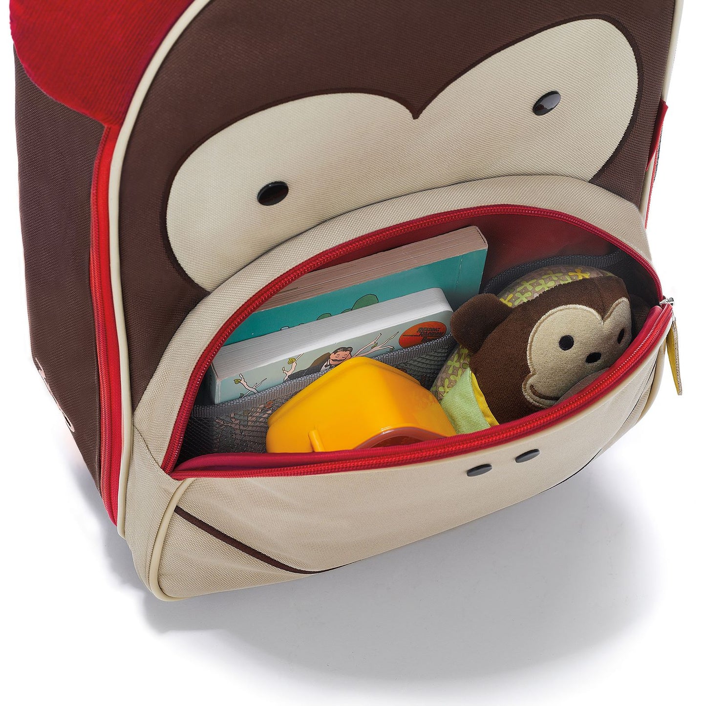 Skip Hop Zoo Kids Rolling Bag - Monkey