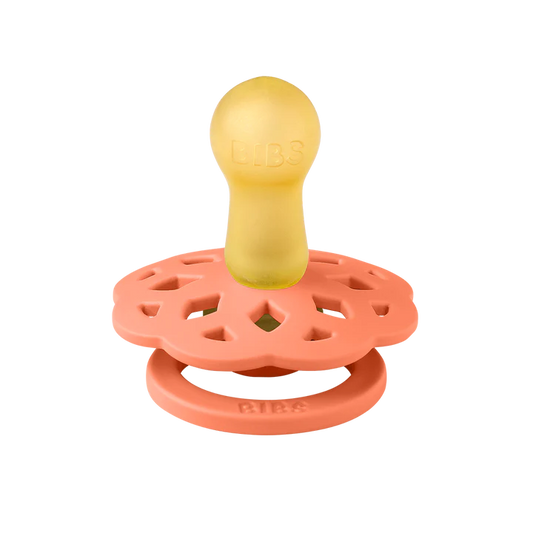 Bibs Pacifier Boheme - Papaya / Violet Sky