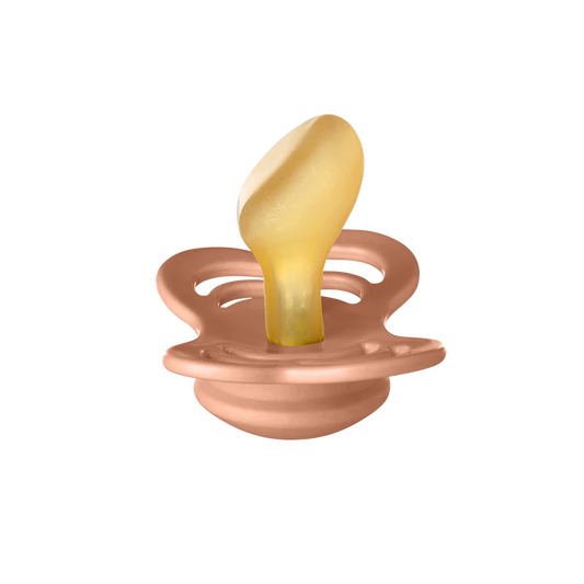 Bibs Pacifier Couture (2 Pack) - Vanilla / Peach