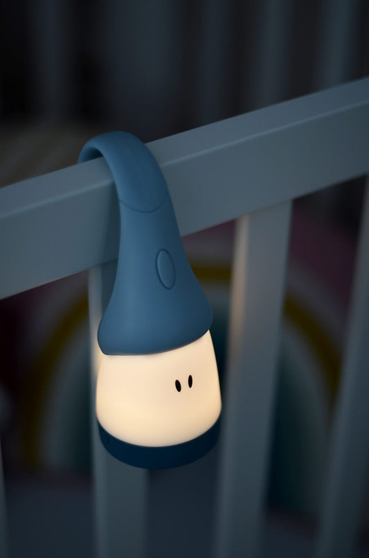 Beaba Pixie Torch 2-in-1 Movable Night Light - Pearl Blue
