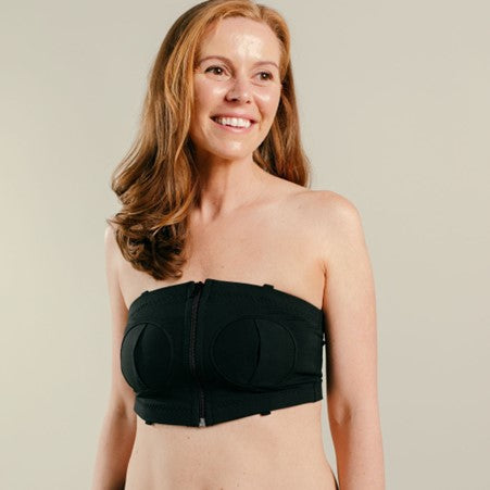 Simple Wishes Adjustable Hands Free Pumping Bra - Black