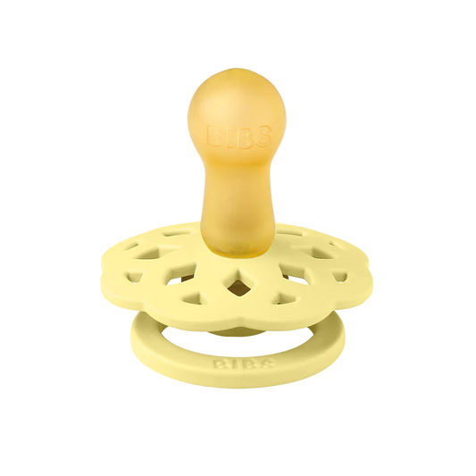 Bibs Pacifier Boheme (2 Pack) - White / Sunshine