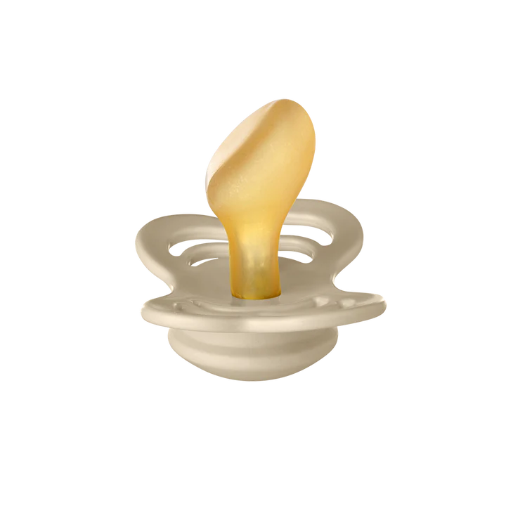 Bibs Pacifier Couture (2 Pack) - Vanilla / Peach