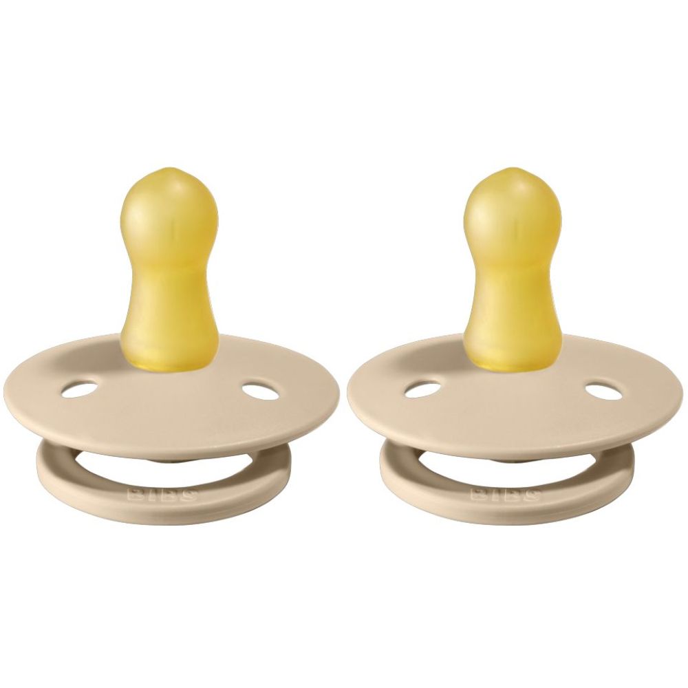 Bibs Colour Pacifier 2pc - Vanilla