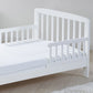 Kinder Valley Sydney Toddler Bed with Mattress - White