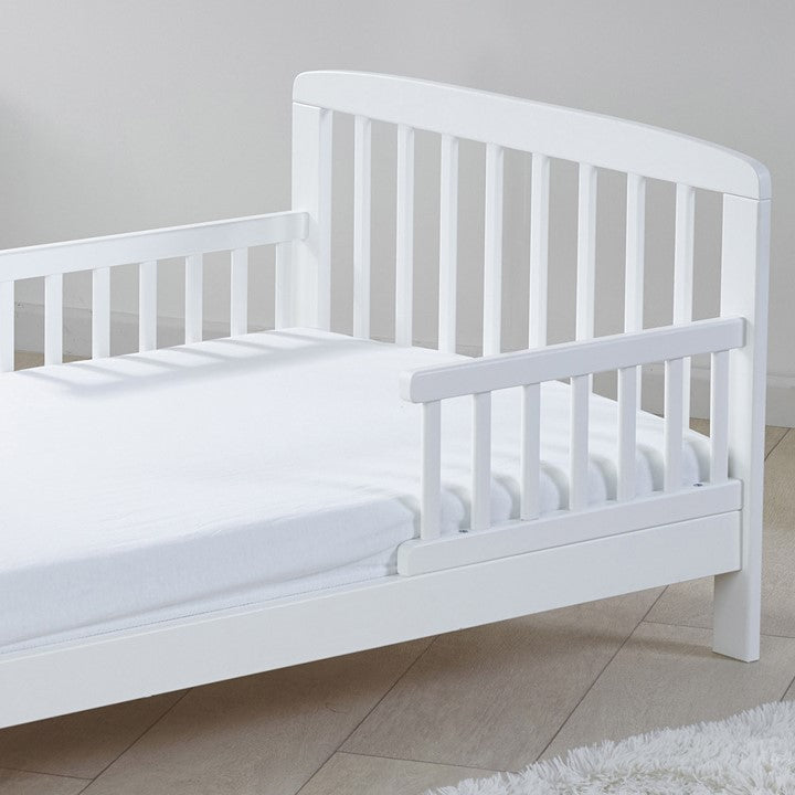 Kinder Valley Sydney Toddler Bed with Mattress - White