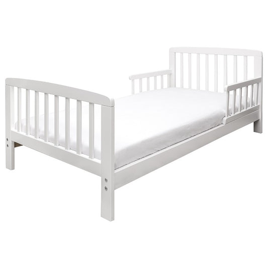 Kinder Valley Sydney Toddler Bed with Mattress - White