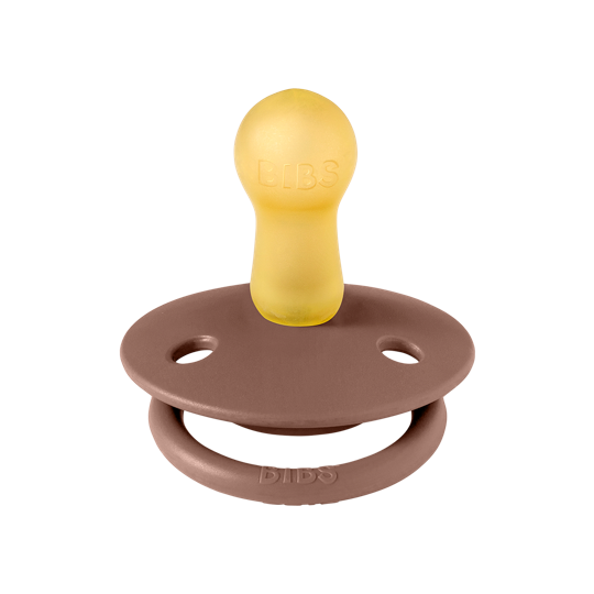 Bibs Pacifier De Lux 2 pcs - Woodchuck / Blush