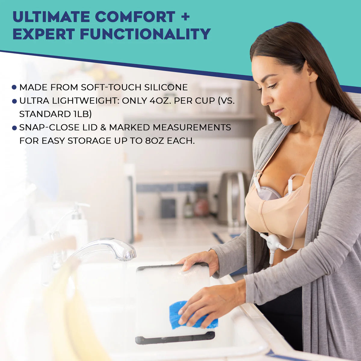 BabyBuddha Hands-Free Breast Pump Collection Cups (22/24 mm)