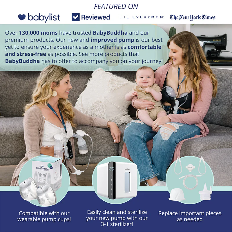 BabyBuddha Breast Pump 2.0 (New)